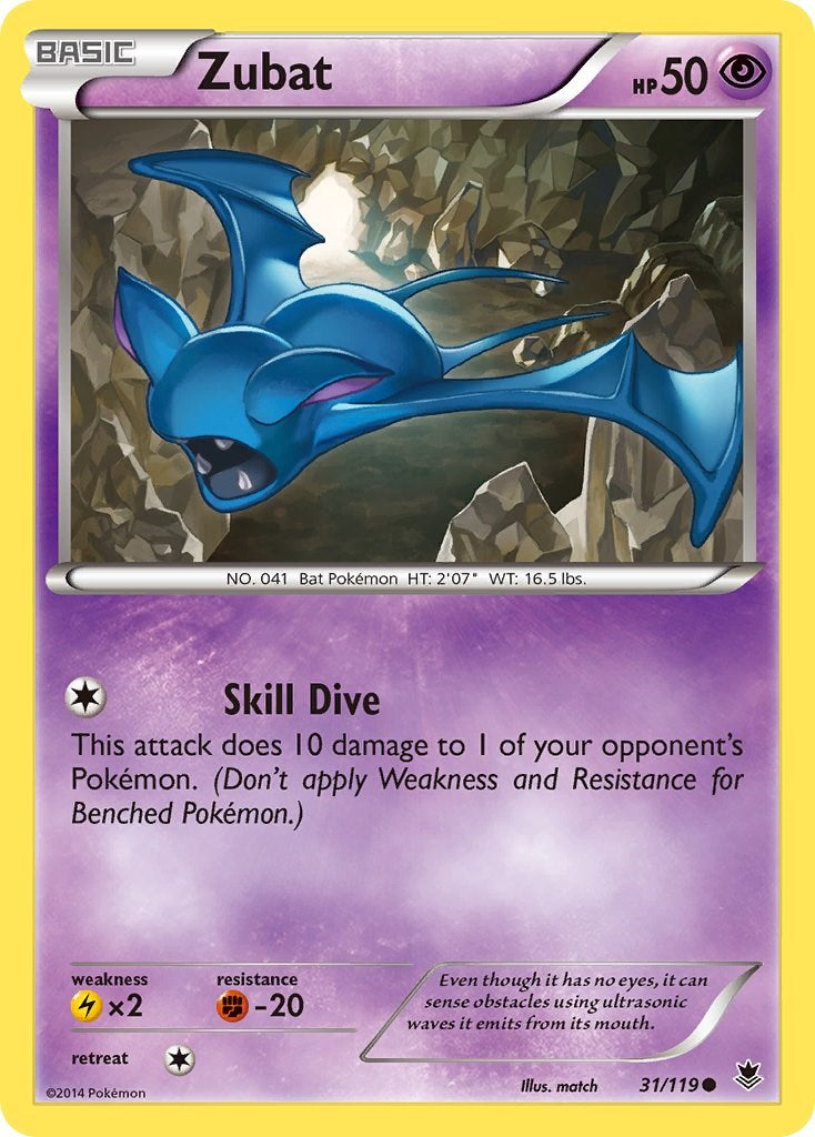 Zubat (31/119) [XY: Phantom Forces] | RetroPlay Games