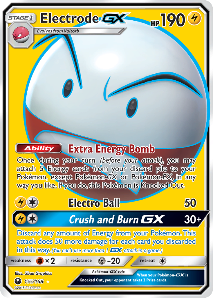 Electrode GX (155/168) [Sun & Moon: Celestial Storm] | RetroPlay Games
