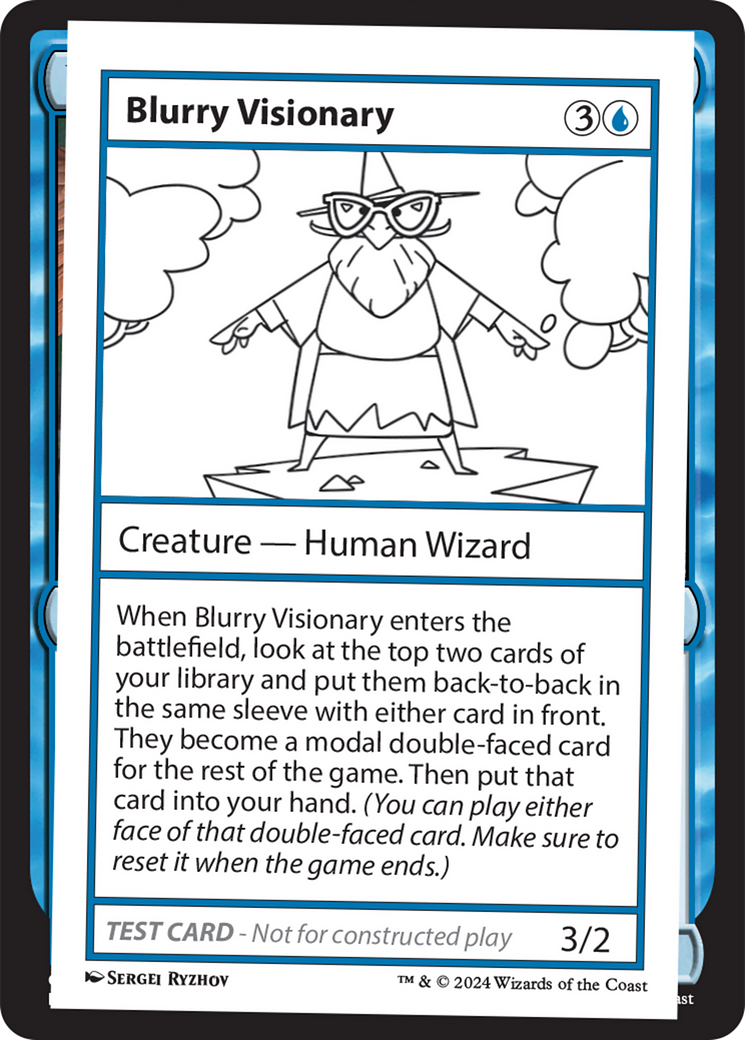 Blurry Visionary [Mystery Booster 2 Playtest Cards] | RetroPlay Games