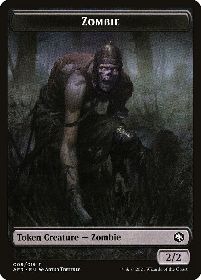 Zombie Token [Dungeons & Dragons: Adventures in the Forgotten Realms Tokens] | RetroPlay Games