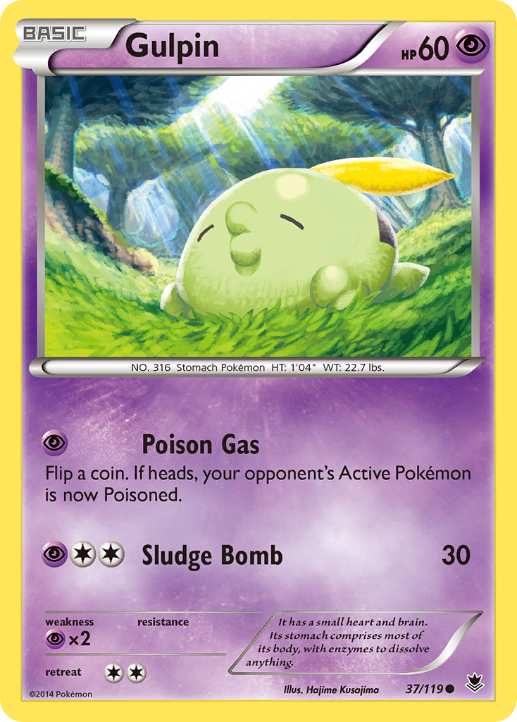 Gulpin (37/119) [XY: Phantom Forces] | RetroPlay Games