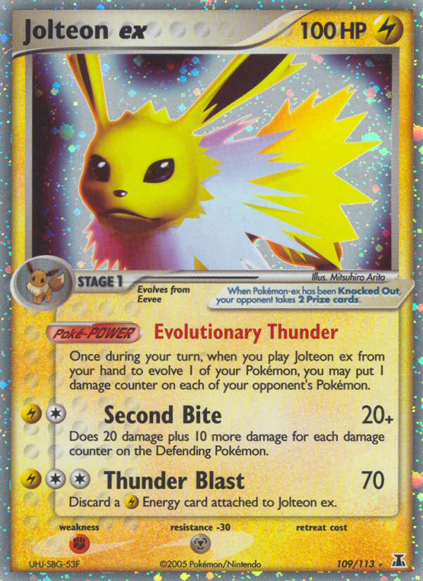 Jolteon ex (109/113) [EX: Delta Species] | RetroPlay Games