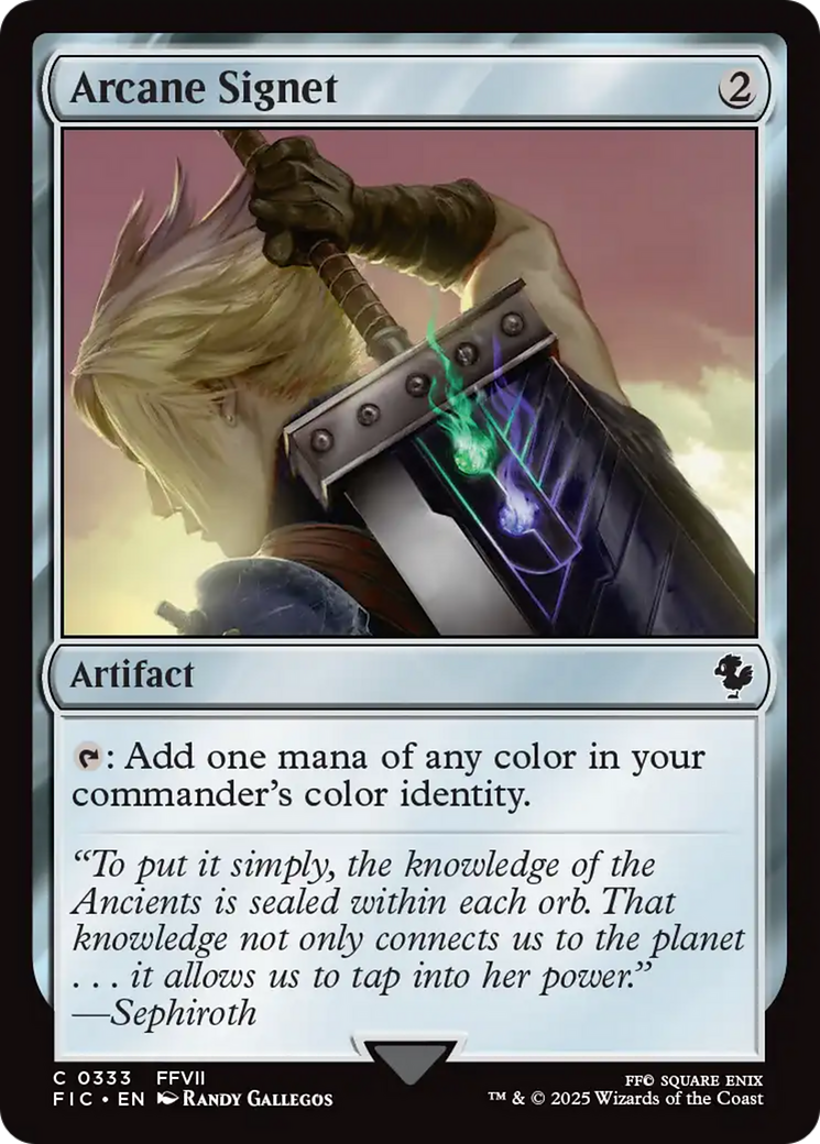 Arcane Signet (0333) [FINAL FANTASY Commander] | RetroPlay Games