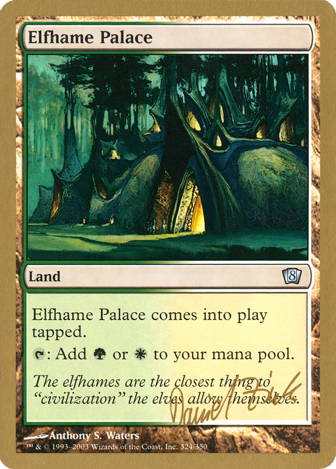 Elfhame Palace (Daniel Zink) [World Championship Decks 2003] | RetroPlay Games