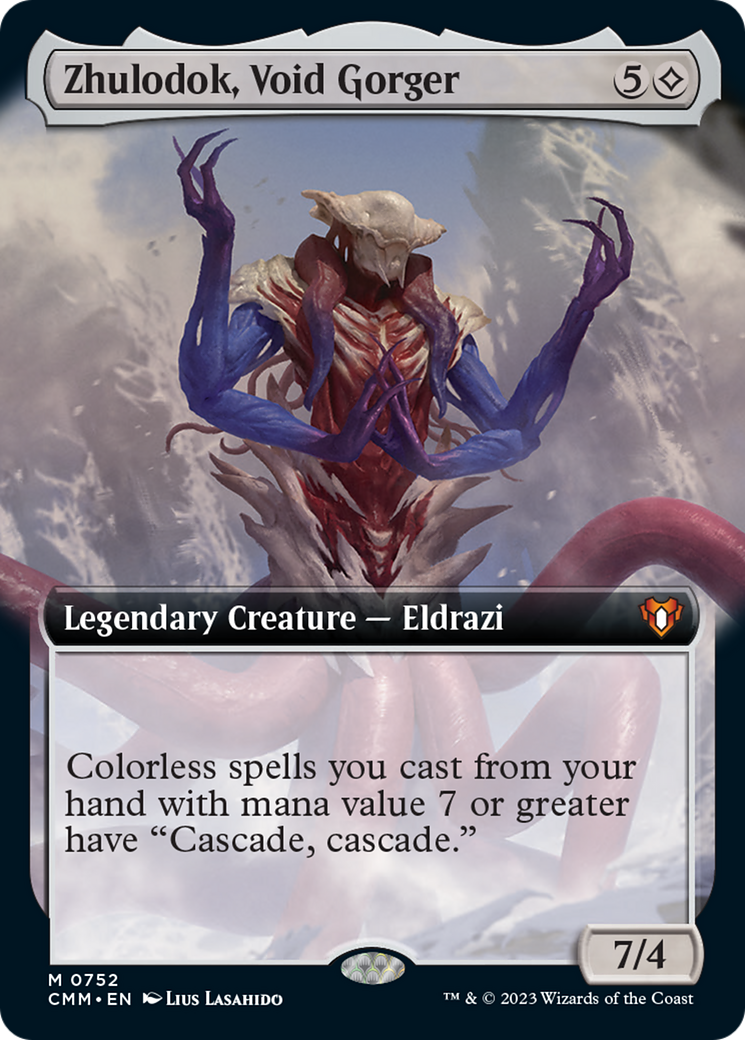 Zhulodok, Void Gorger (Extended Art) [Commander Masters] | RetroPlay Games