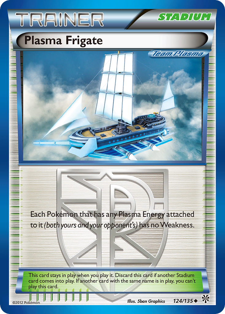 Plasma Frigate (124/135) [Black & White: Plasma Storm] | RetroPlay Games