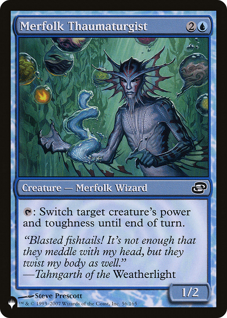 Merfolk Thaumaturgist [The List] | RetroPlay Games