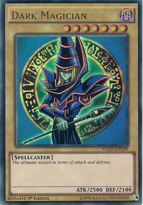 Dark Magician [YGLD-ENC09] Ultra Rare | RetroPlay Games