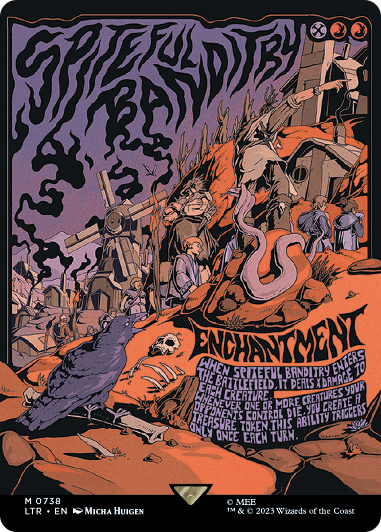 Spiteful Banditry (Borderless Poster) [The Lord of the Rings: Tales of Middle-Earth] | RetroPlay Games