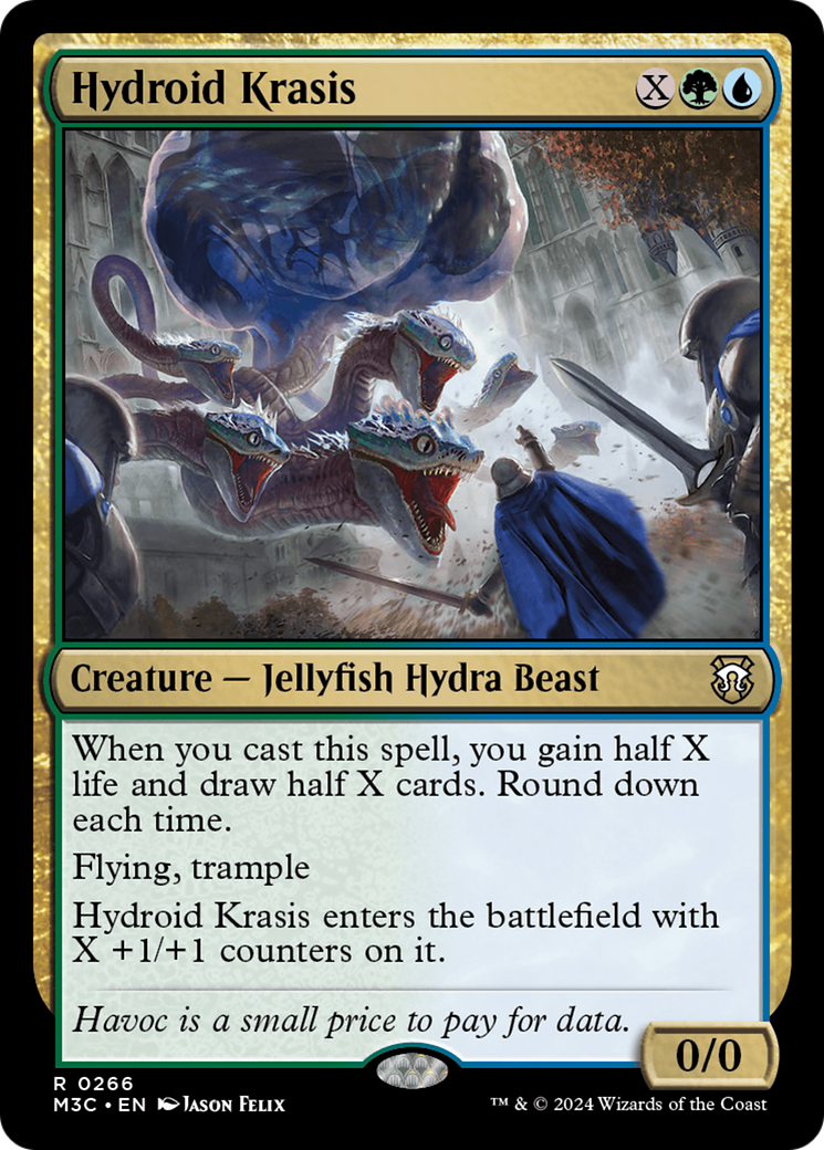 Hydroid Krasis (Ripple Foil) [Modern Horizons 3 Commander] | RetroPlay Games