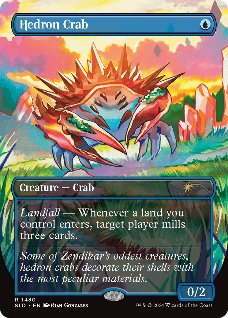 Hedron Crab (Rainbow Foil) [Secret Lair Drop Series] | RetroPlay Games