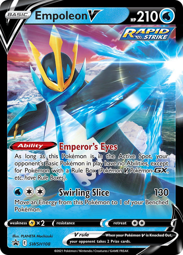 Empoleon V (SWSH108) [Sword & Shield: Black Star Promos] | RetroPlay Games