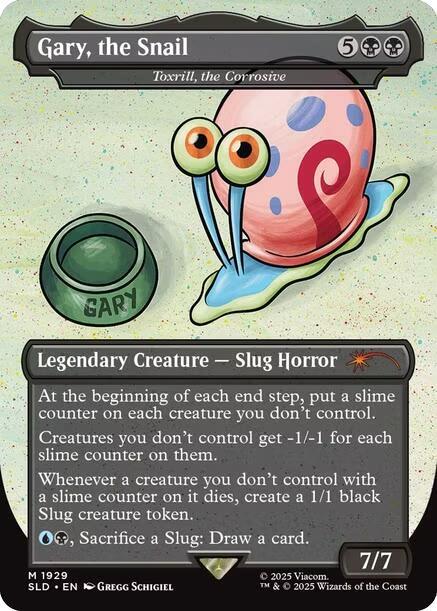 Gary, the Snail - Toxrill, the Corrosive [Secret Lair Drop Series] | RetroPlay Games