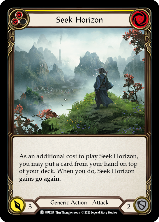 Seek Horizon (Yellow) [OUT217] (Outsiders) | RetroPlay Games