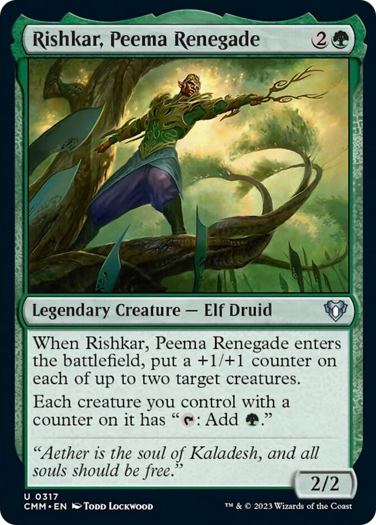 Rishkar, Peema Renegade [Commander Masters] | RetroPlay Games