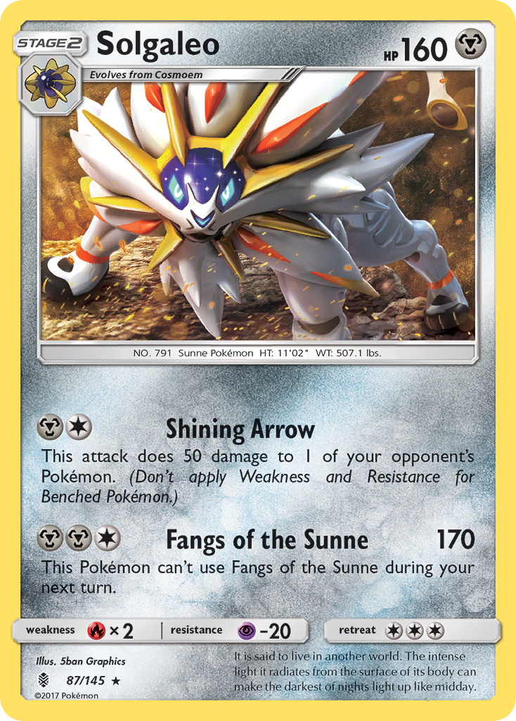 Solgaleo (87/145) [Sun & Moon: Guardians Rising] | RetroPlay Games