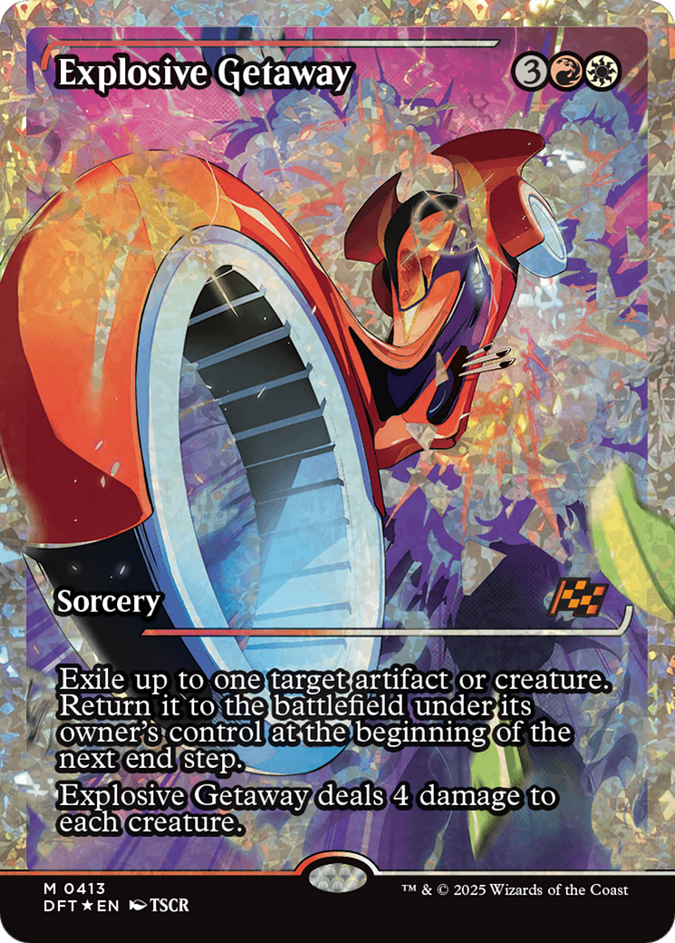 Explosive Getaway (Promo Pack) [Aetherdrift Promos] | RetroPlay Games