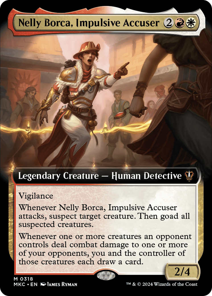 Nelly Borca, Impulsive Accuser (Extended Art) [Murders at Karlov Manor Commander] | RetroPlay Games