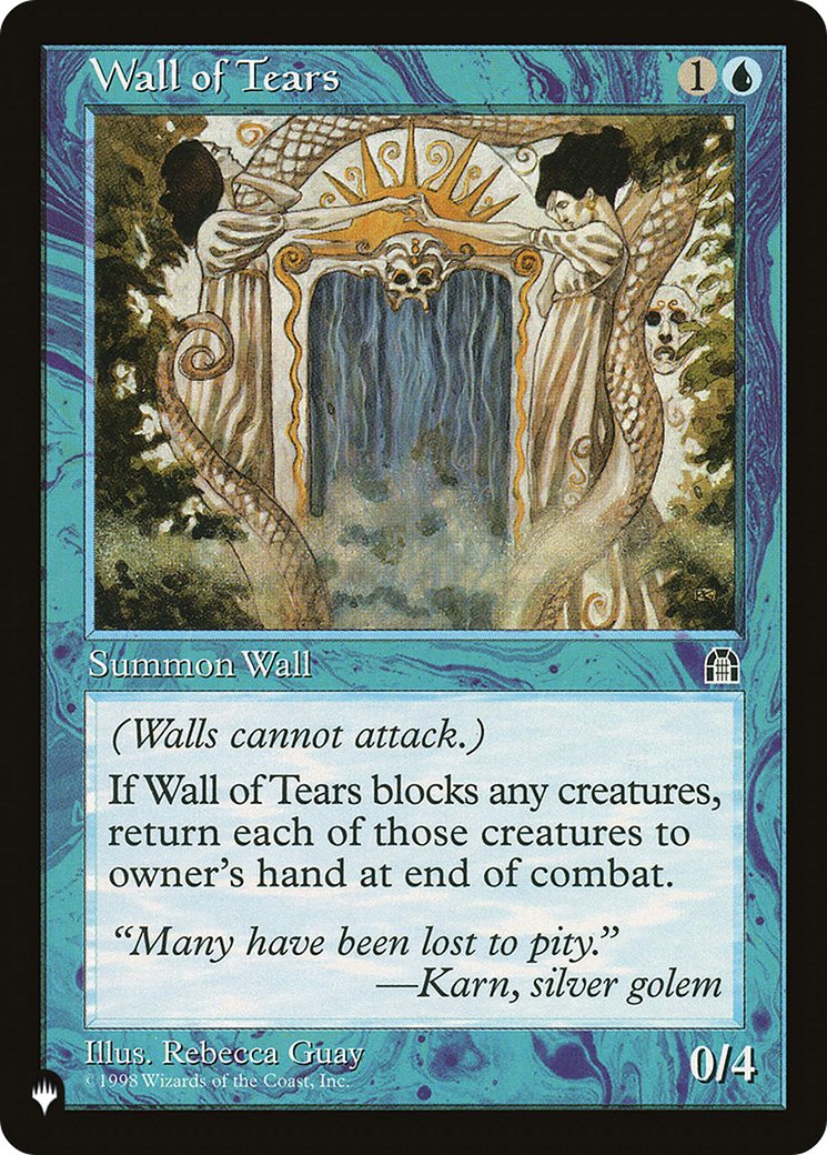 Wall of Tears [The List Reprints] | RetroPlay Games