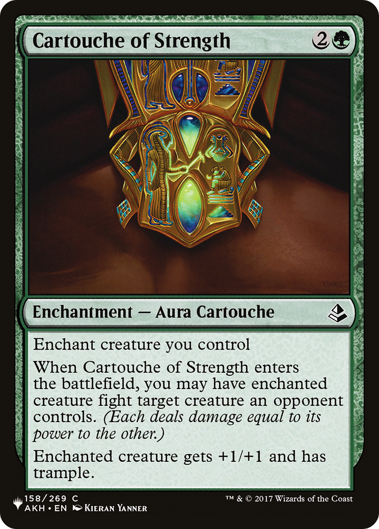 Cartouche of Strength [The List Reprints] | RetroPlay Games