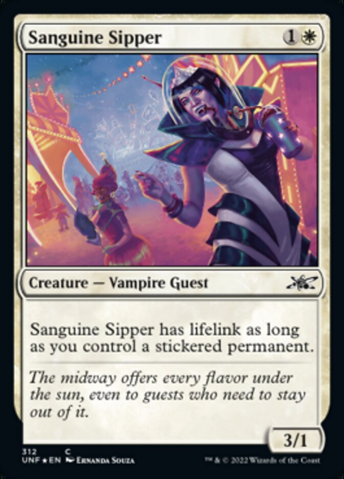 Sanguine Sipper (Galaxy Foil) [Unfinity] | RetroPlay Games