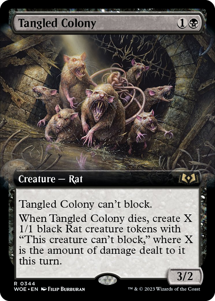 Tangled Colony (Extended Art) [Wilds of Eldraine] | RetroPlay Games