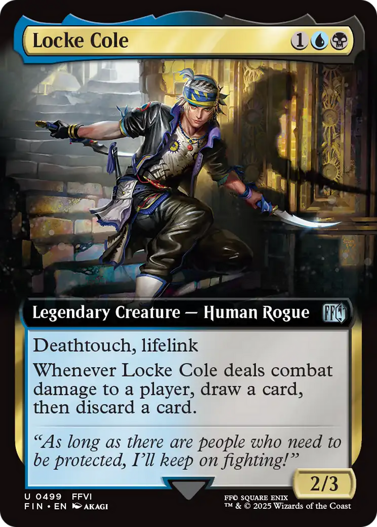 Locke Cole (Extended Art) [FINAL FANTASY] | RetroPlay Games