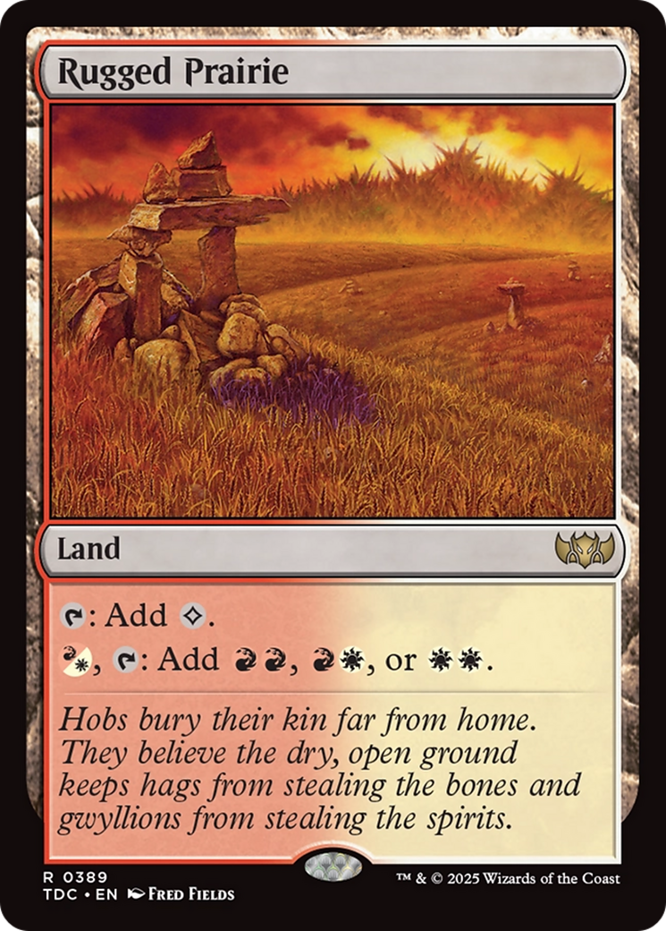 Rugged Prairie [Tarkir: Dragonstorm Commander] | RetroPlay Games