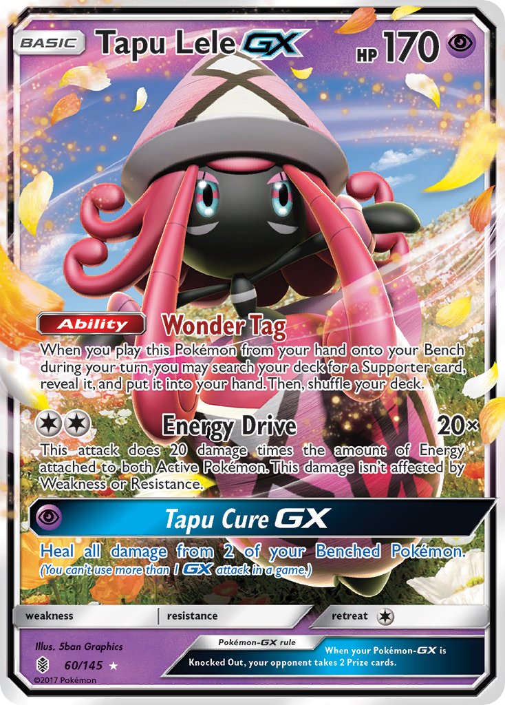 Tapu Lele GX (60/145) [Sun & Moon: Guardians Rising] | RetroPlay Games