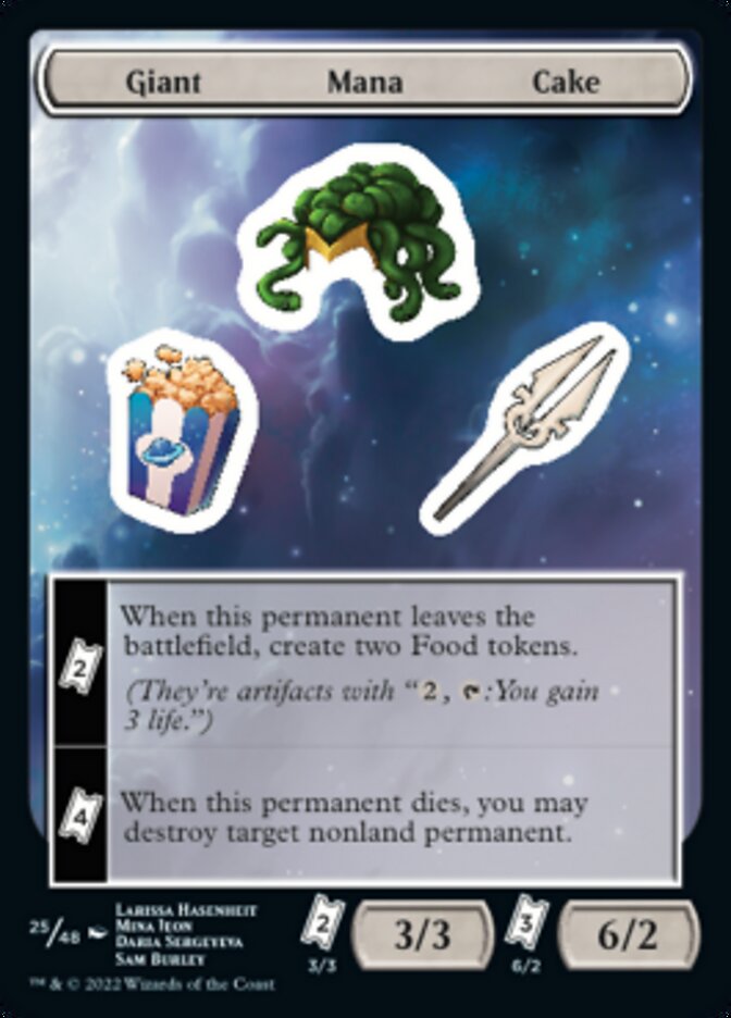 Giant Mana Cake [Unfinity Stickers] | RetroPlay Games