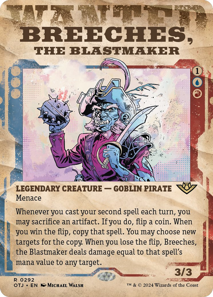 Breeches, the Blastmaker (Showcase) [Outlaws of Thunder Junction] | RetroPlay Games