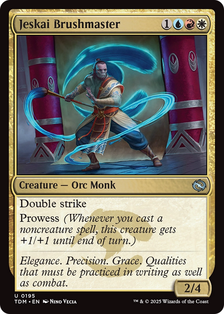 Jeskai Brushmaster [Tarkir: Dragonstorm] | RetroPlay Games
