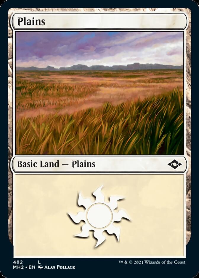 Plains (482) (Foil Etched) [Modern Horizons 2] | RetroPlay Games