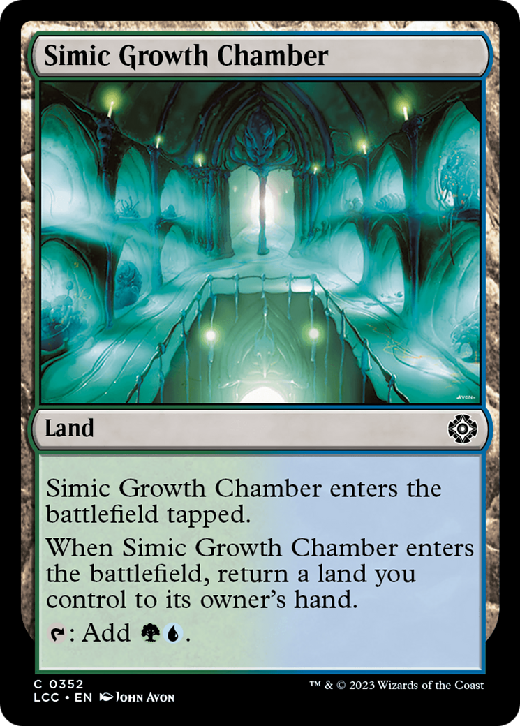 Simic Growth Chamber [The Lost Caverns of Ixalan Commander] | RetroPlay Games