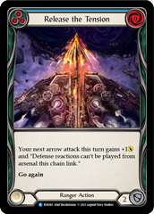 Release the Tension (Blue) [EVR093] (Everfest)  1st Edition Rainbow Foil | RetroPlay Games