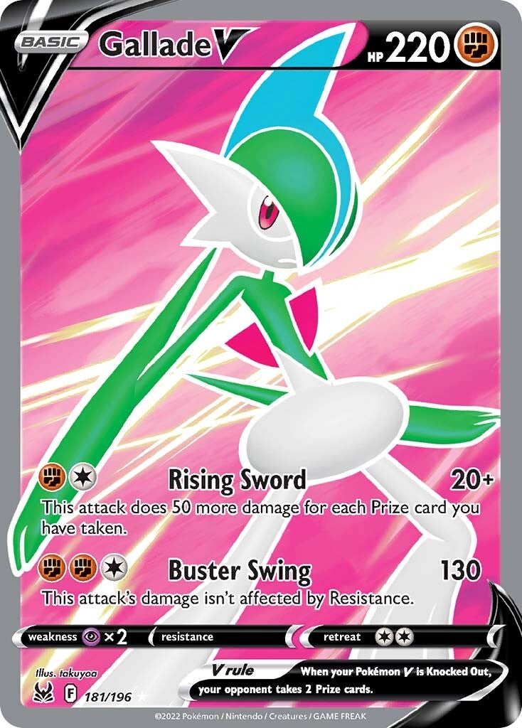 Gallade V (181/196) [Sword & Shield: Lost Origin] | RetroPlay Games