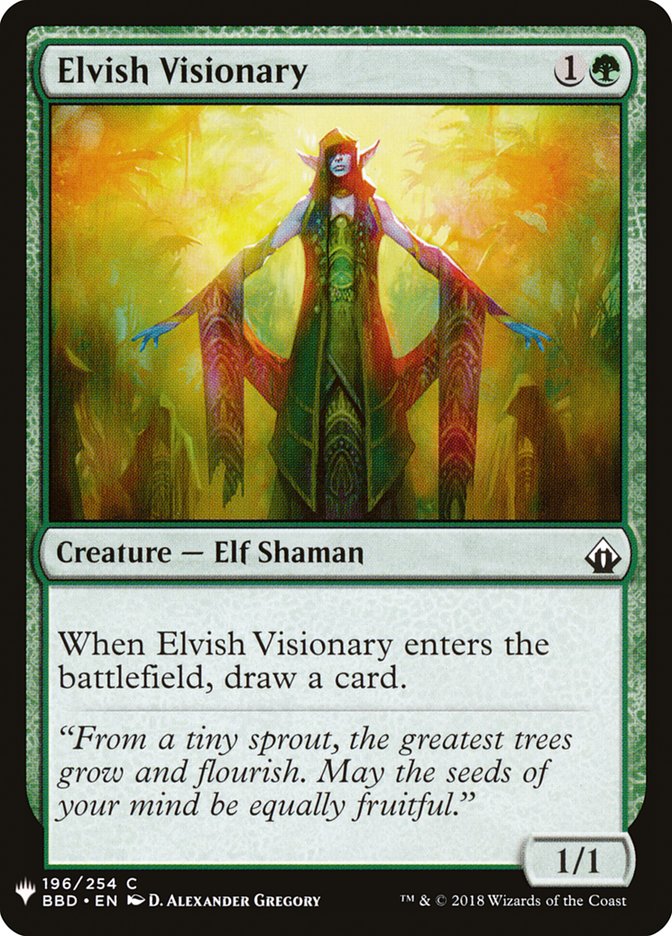 Elvish Visionary [Mystery Booster] | RetroPlay Games