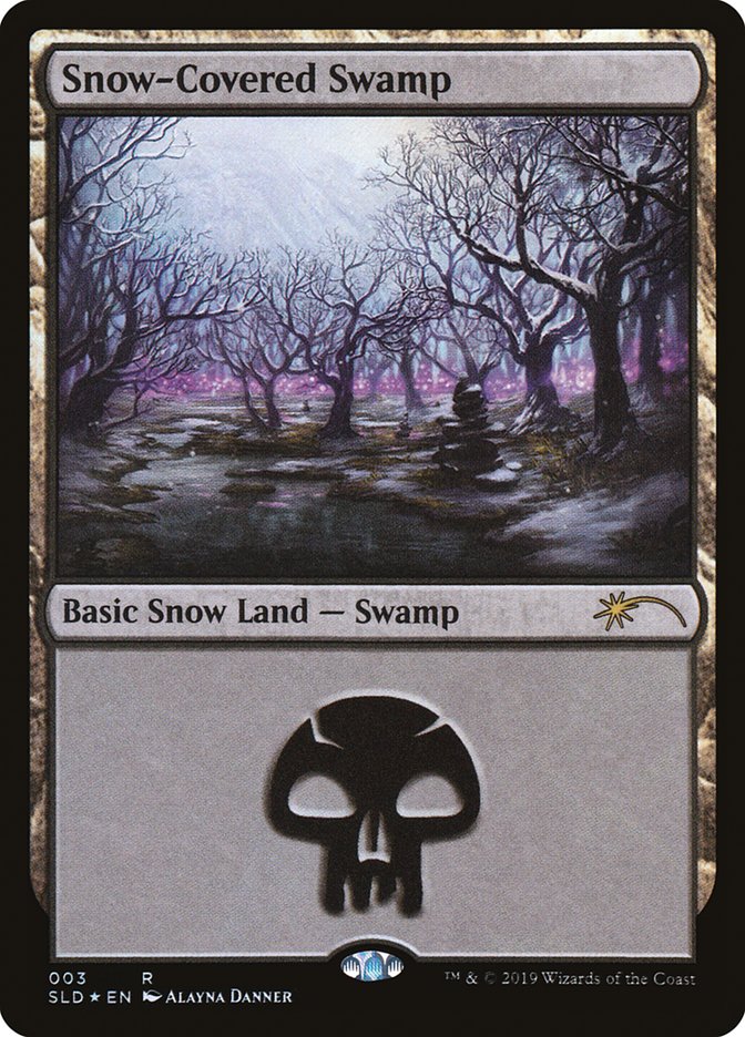 Snow-Covered Swamp (003) [Secret Lair Drop Series] | RetroPlay Games