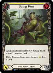 Savage Feast (Yellow) [U-WTR015] (Welcome to Rathe Unlimited)  Unlimited Normal | RetroPlay Games