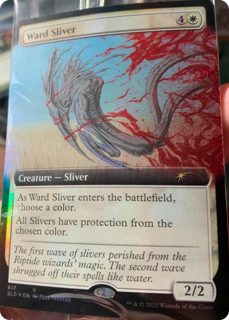 Ward Sliver (Extended Art) [Secret Lair Drop Promos] | RetroPlay Games