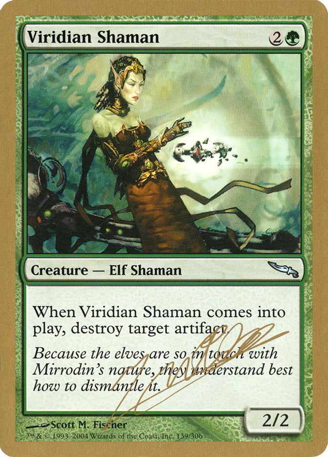 Viridian Shaman (Julien Nuijten) [World Championship Decks 2004] | RetroPlay Games