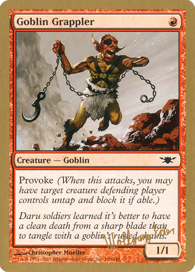 Goblin Grappler (Wolfgang Eder) [World Championship Decks 2003] | RetroPlay Games