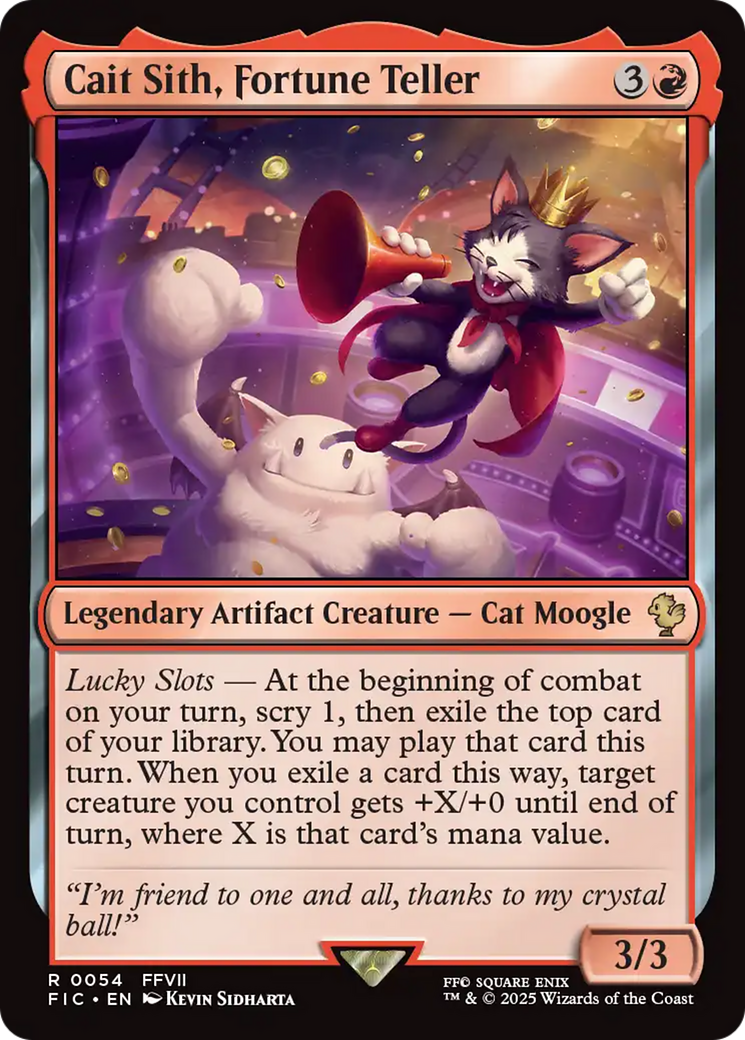 Cait Sith, Fortune Teller [FINAL FANTASY Commander] | RetroPlay Games