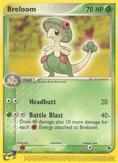 Breloom (16/109) [EX: Ruby & Sapphire] | RetroPlay Games