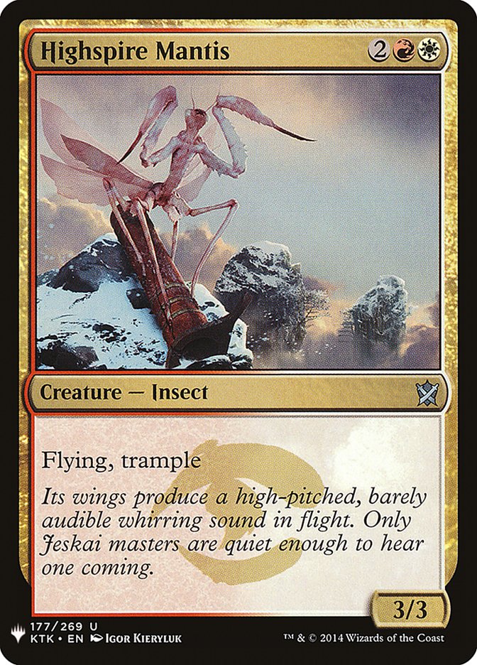 Highspire Mantis [Mystery Booster] | RetroPlay Games
