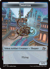 Thopter (0009) // Treasure Double-Sided Token [Aetherdrift Tokens] | RetroPlay Games