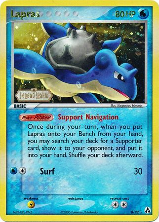 Lapras (8/92) (Stamped) [EX: Legend Maker] | RetroPlay Games