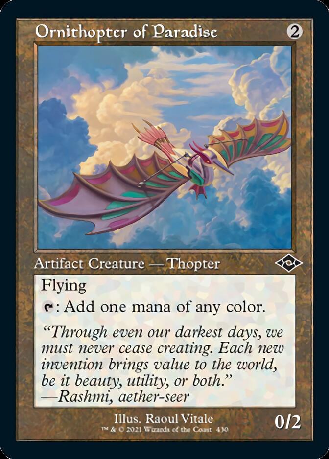 Ornithopter of Paradise (Retro Foil Etched) [Modern Horizons 2] | RetroPlay Games