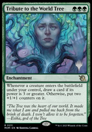 Tribute to the World Tree (Promo Pack) [March of the Machine Promos] | RetroPlay Games