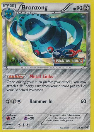 Bronzong (XY21) (Staff) [XY: Black Star Promos] | RetroPlay Games